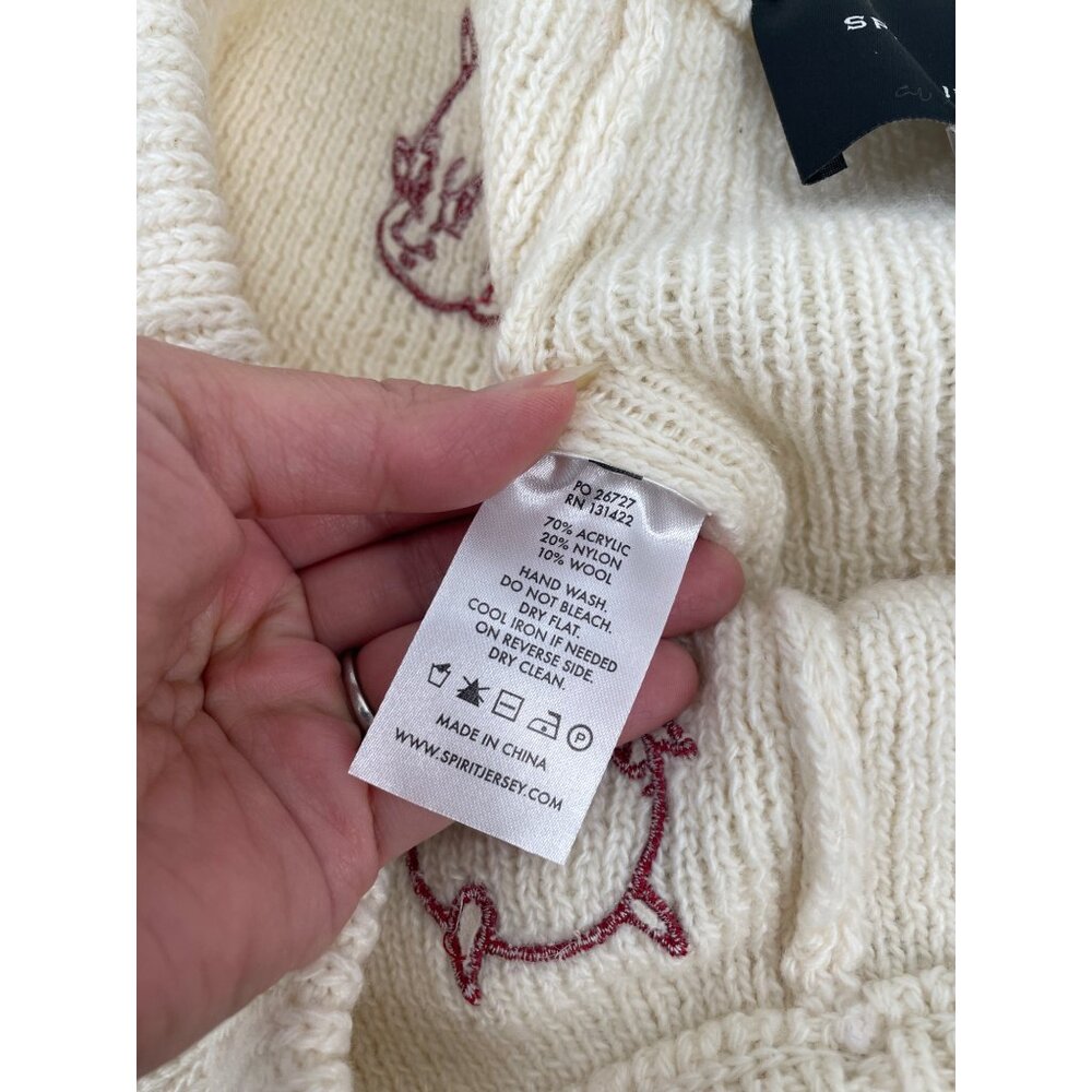 NWT Spirit Jersey Womens Large Hell’s Kitchen NYC Sweater Knit Shorts Loungewear - Picture 4 of 7